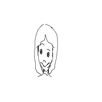 thinking face drawing by --jessica-- in Artbitrator