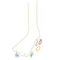 stepping on lego drawing by kokodaon in Artbitrator