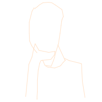 hand on chin drawing by kokodaon in Artbitrator