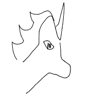 unicorn drawing by kratos in Artbitrator