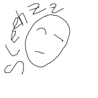 sleeping face drawing by guest-m9yaazc4c in Artbitrator
