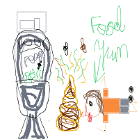 Paint Your Partner drawing by Vini in Artbitrator