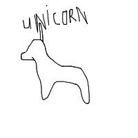 unicorn drawing by quanganh in Artbitrator