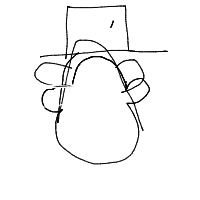 bear with a hat drawing by redbrake in Artbitrator