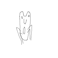 happy frog drawing by anett in Artbitrator