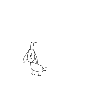 dog in costume drawing by anett in Artbitrator