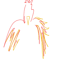 phoenix rising drawing by riptidewashere_ttv in Artbitrator