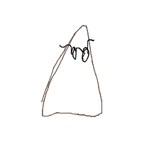 rock with sunglasses drawing by jeffner in Artbitrator