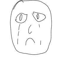 crying drawing by ryzek in Artbitrator