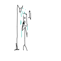 singing in shower drawing by nekoma in Artbitrator