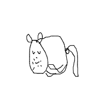 sleeping cat drawing by siddhirajbhoj in Artbitrator