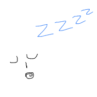 sleeping drawing by carsanovenndbakingiswild in Artbitrator