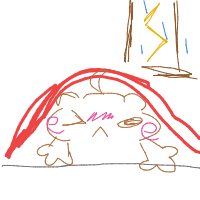 hiding under blanket drawing by baby_parrott0 in Artbitrator