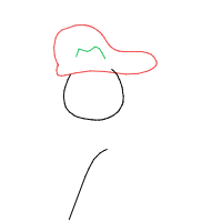 mario drawing by princesaq in Artbitrator