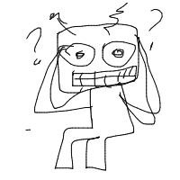 robot having existential crisis drawing by guest-6tn0kp40l in Artbitrator