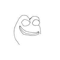happy frog drawing by rexythedog in Artbitrator