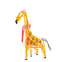 giraffe with scarf drawing by yoski in Artbitrator
