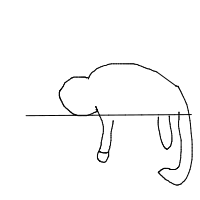sleepy dog drawing by saho15 in Artbitrator