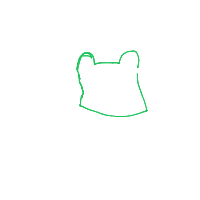 happy frog drawing by valerib in Artbitrator