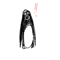 excited penguin drawing by valerib in Artbitrator