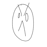 angry face drawing by naah in Artbitrator