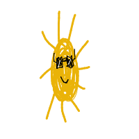 sun wearing sunglasses drawing by zetta in Artbitrator