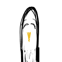 excited penguin drawing by krelgraph in Artbitrator