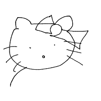 hello kitty drawing by redbrake in Artbitrator