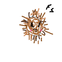 proud lion drawing by camcam in Artbitrator