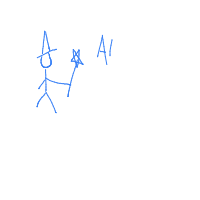 wizard casting spell drawing by ycchanau in Artbitrator