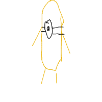 minion drawing by cakekinggd in Artbitrator