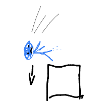 person falling over drawing by cakekinggd in Artbitrator