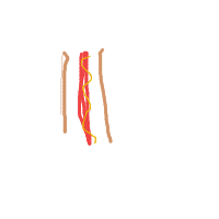 hot dog drawing by mjiscool in Artbitrator