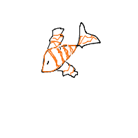 clownfish drawing by cwizards in Artbitrator