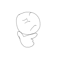 thinking face drawing by estebsnxd in Artbitrator