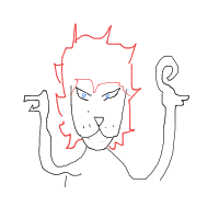 chimera drawing by ogueddy in Artbitrator