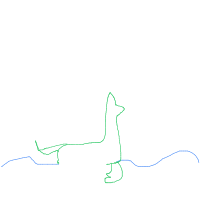 nessie drawing by ogueddy in Artbitrator