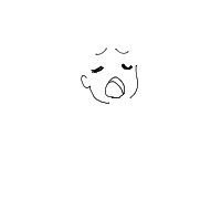 yawning drawing by elloraroura in Artbitrator