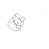 sleeping drawing by elloraroura in Artbitrator
