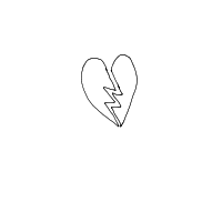 broken heart drawing by elloraroura in Artbitrator