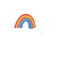 rainbow drawing by elloraroura in Artbitrator