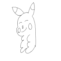 pikachu drawing by heyho in Artbitrator