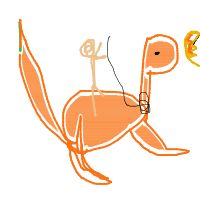 dragon rider drawing by mwresia in Artbitrator