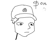 mario drawing by durgeradmins13 in Artbitrator