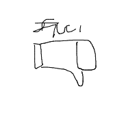 thumbs down drawing by durgeradmins13 in Artbitrator