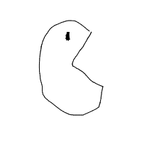 pac-man drawing by jkbyun in Artbitrator