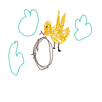 bird building nest drawing by cozy_treasurebox in Artbitrator