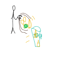 throwing food drawing by cozy_treasurebox in Artbitrator