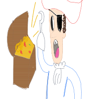 pirate finding treasure drawing by irllolitadoll in Artbitrator