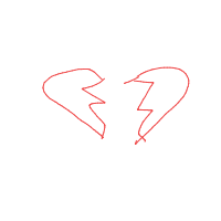 broken heart drawing by enthusi in Artbitrator
